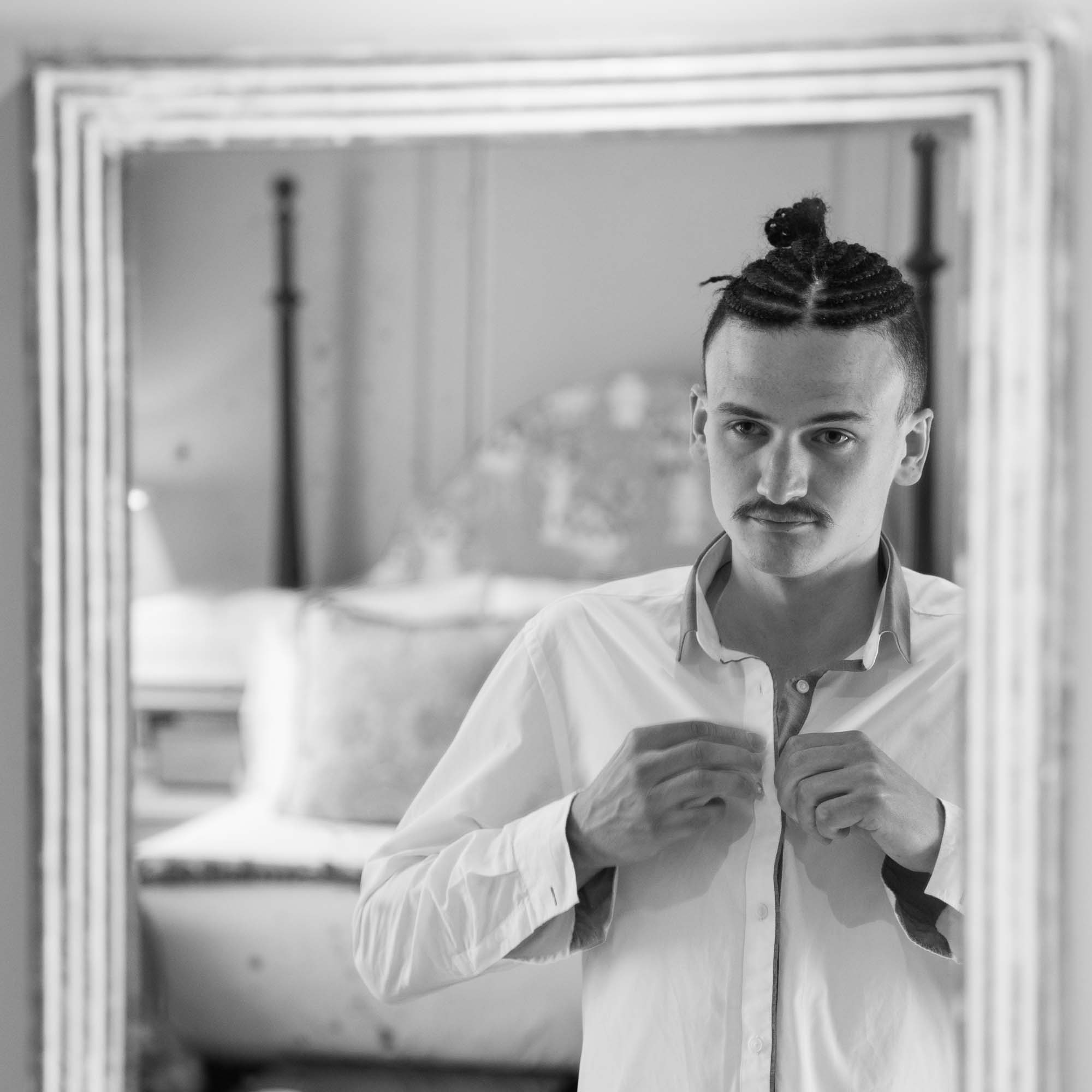 From Riding Solo: Men - intimate portrait